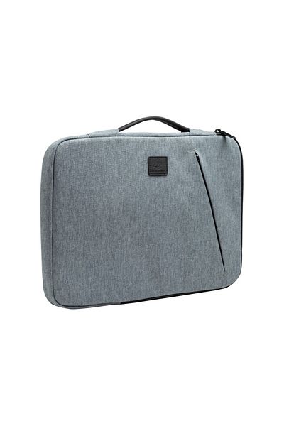 Exacompta 13-14" Exactive Business Laptop Sleeve 17124e, Gray