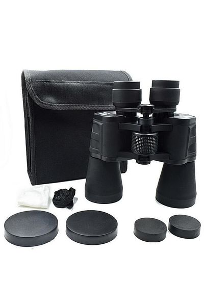 FOXMAG24 Panda 20x50 WA binoculars + 16x52 zoom monocular, case, cloth, eyecups