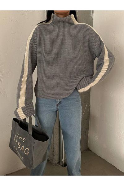 NZL TEKSTİL Dgn's''Italy Collection'' Women's Intersy&Selani̇k Knitted Knitwear Sweater