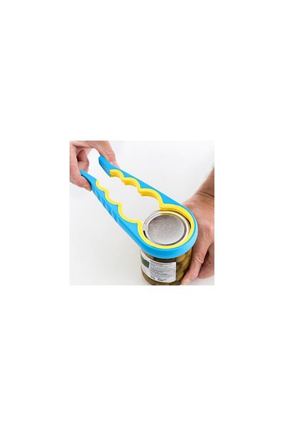 Excellent Houseware Deschizător de capace pentru borcane și recipiente din plastic