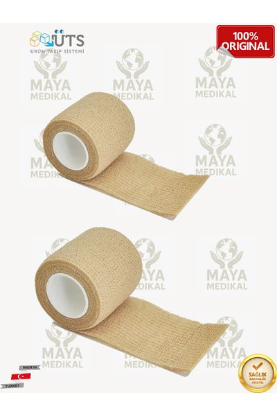 Octacare Waterproof Self-Adhesive Tape Coban Bandage 2 Pc =Sports and Injuries Joint Pain