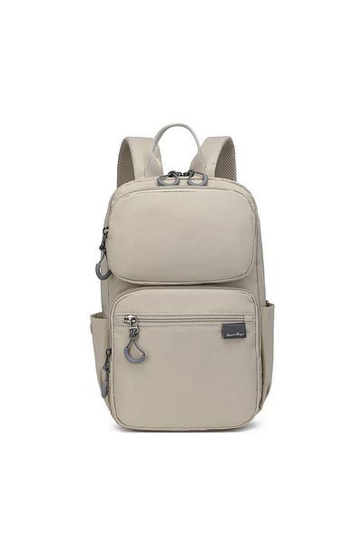 SMART BAGS Σακίδιο πλάτης Unisex από εξαιρετικά ελαφρύ ύφασμα Bc 3142 - Μπεζ
