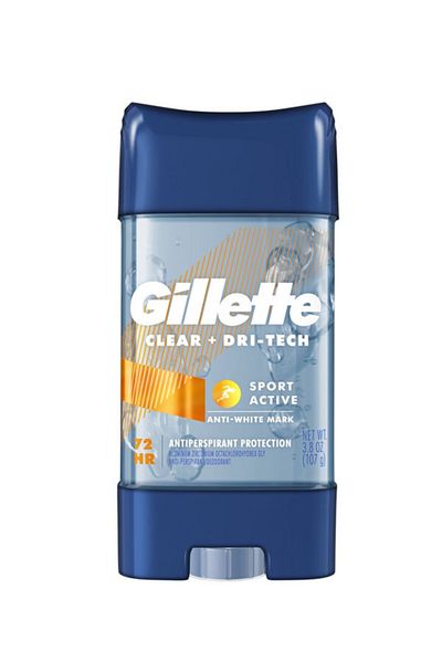 gillete Gillette Men's Sport Active Antiperspirant Deodorant Clear Gel (70 Hours) 107g