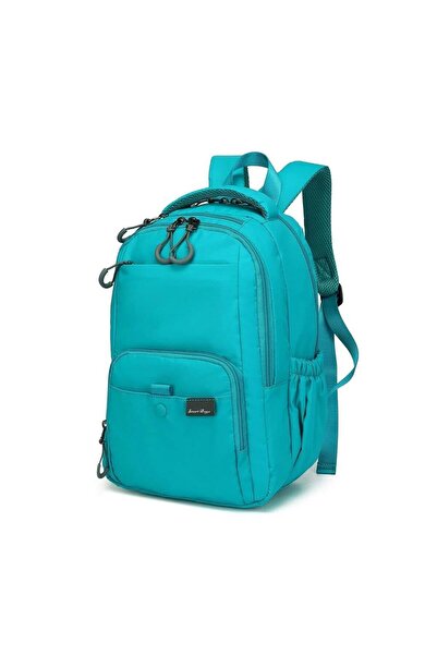 SMART BAGS Extra Light Medium Size Unisex Backpack Bc 3243 - Turquoise