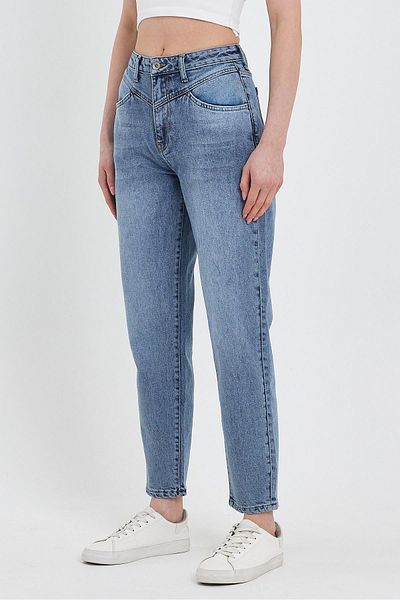 VENA Pantaloni Kyla Vintage Med Blue Mom Jean de damă