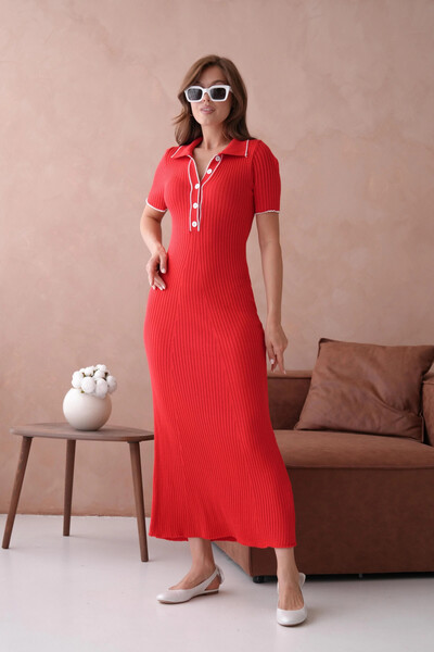 Park Karon Summer Long Knitwear Dress