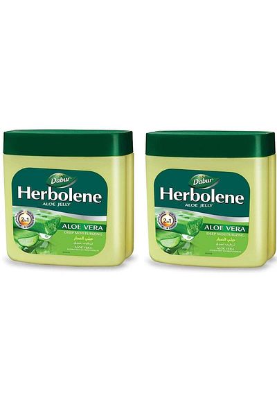 Dabur Pack of 2 Herbolene Aloe Jelly - 2x425 ml