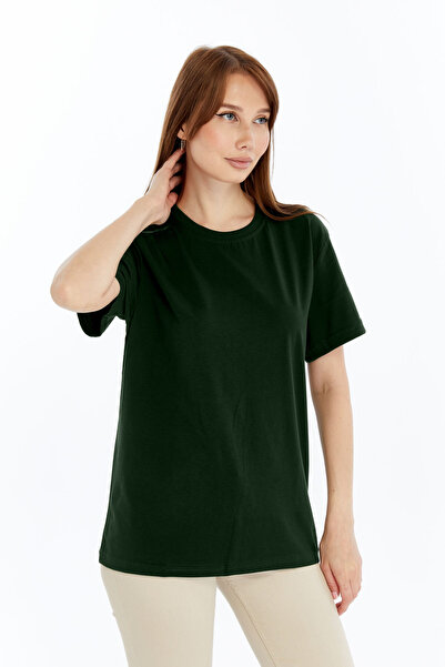 KRAVEN Γυναικείο κανονικό μπλουζάκι Modal Blended Άνετο μπλουζάκι