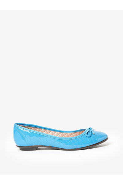 Moleca حذاء نسائي بكعب منخفض أزرق | صنع في البرازيل