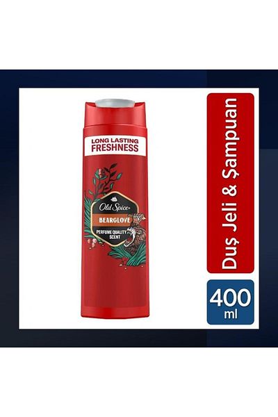 Old Spice Bearglove Shower Gel and Shampoo for Men 400 ml