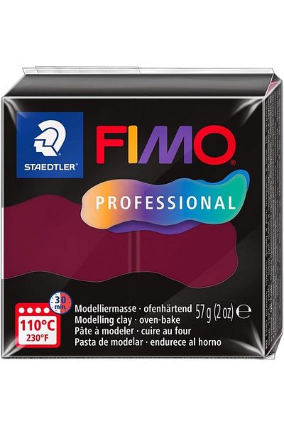 Bafimo FIMO Professional Modeling Clay 57g Cherry Bordeaux