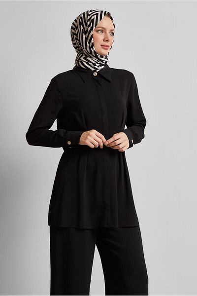 Alvina Linen Look Tunic 45426