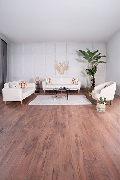 Kilim Mobilya Bohera Bohem Koltuk Takımı Yüksek Ayaklı 3 3 1 Krem