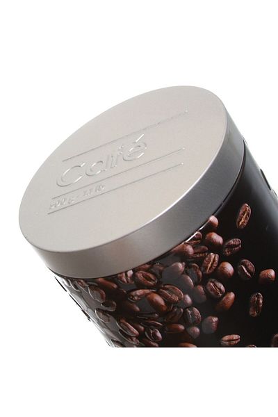 5FIVE Relief coffee container, metal, 11 x 19 cm