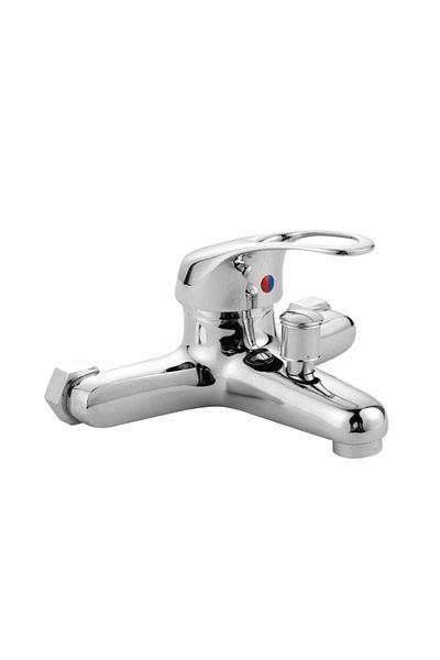 Italbox Bathtub faucet set with bar, hose and shower head