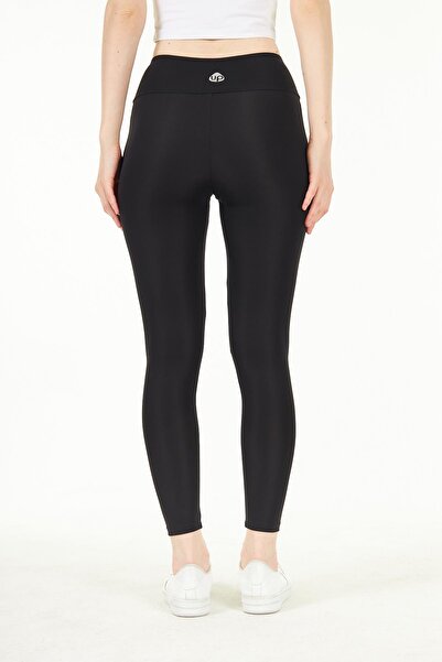 Chandraswear Black High Waist Stretch Ultra Flexible Sports Leggings - Insight