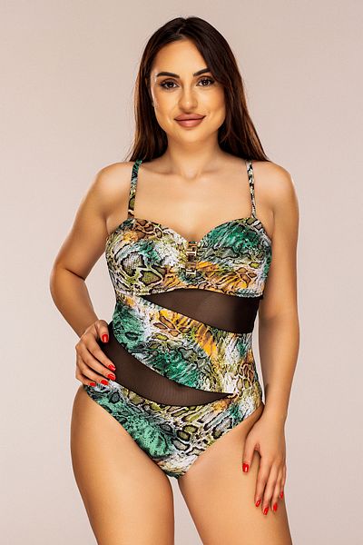Lush Fashion One-piece Swimsuit with Print