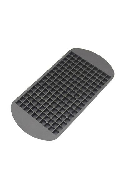 zola Silicone ice cube mold for 160 cubes, rectangular, black, 23x12.5x1 cm