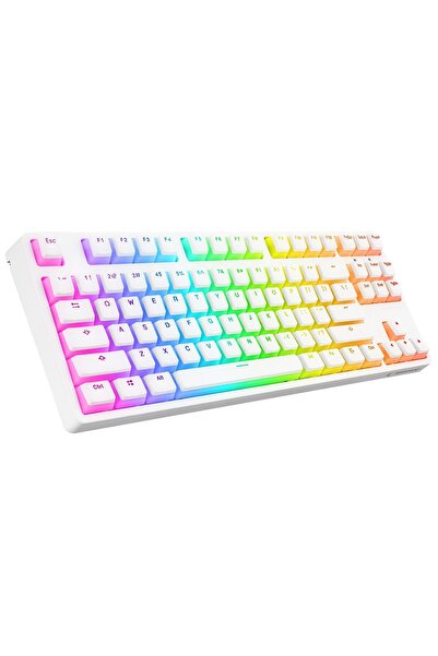 Rampage Tastatura Mecanica Gaming Ghost, Rgb, Red Switches, Programabil, 1000hz, Anti-ghosting, Usb-c