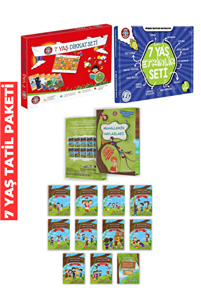 Çocuk Akademi 7 Yaşa Özel Tatil Etkinlik Paketi