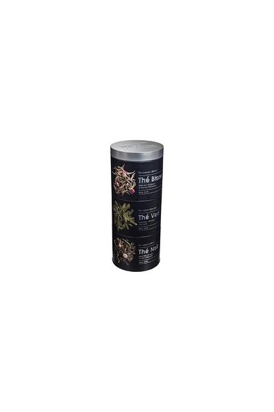 5FIVE Noire tea storage container, metal 10.8 x 26.3 cm