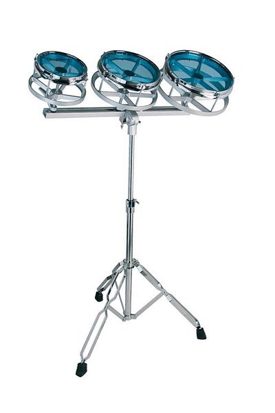 Hayman Rtt6810 Roto Tom, 6" 8" 10", Double Reinforced Stand, Sticks