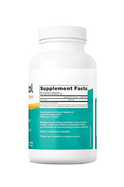Fairhaven Health , Myo-Inositol For Women and Men, 120 Capsules