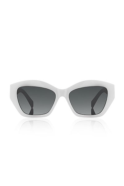 Kinary نظارات شمسية بيضاء 1053