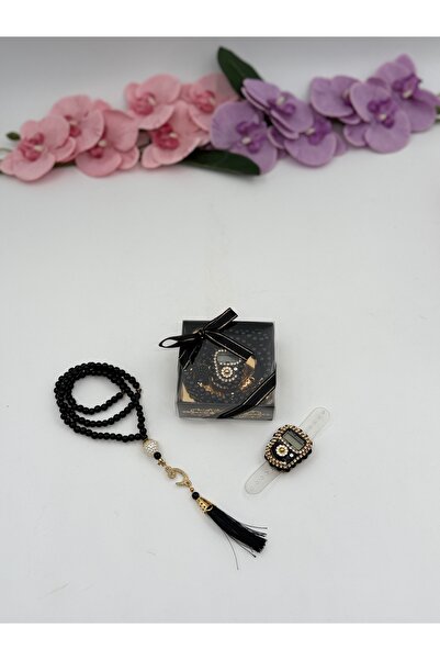 Uğurlu Hac مجموعة مسبحة اللؤلؤ المزدوجة