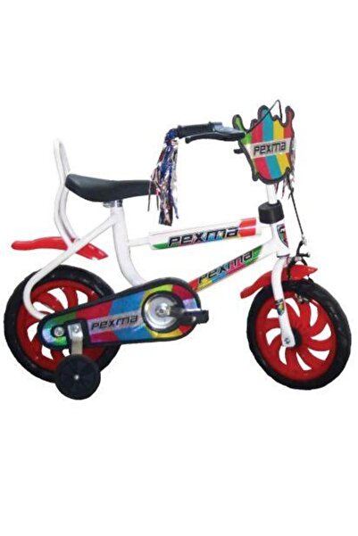 Azemax Belderia Pexma 12 Jant Çocuk Bisikleti/Beyaz Kırmızı