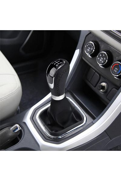 Space White Stitching Gear Shift Knob 3 Types Numbered White Stitch / Icvı187-3