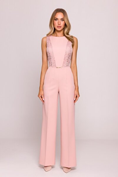 Made of Emotion LACE PANELS JUMPSUIT