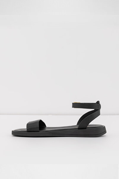 Aldo Megara-Tr - Genuine Leather Black Women's Sandals