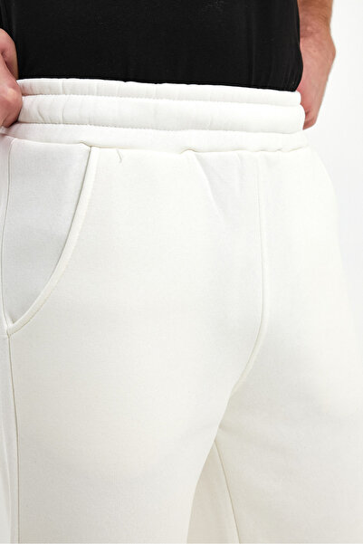 AMAZING CRASH Straight Leg Baggy Fit Ribbed Sweatpants