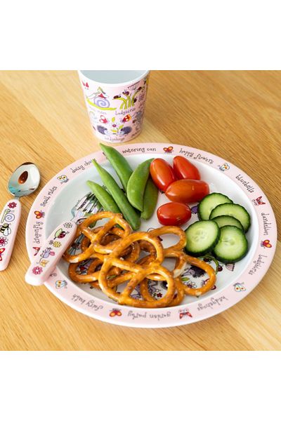 Tyrrell Katz Melamine Plate Secret Garden