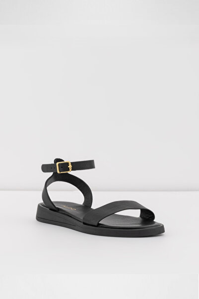 Aldo Megara-Tr - Genuine Leather Black Women's Sandals