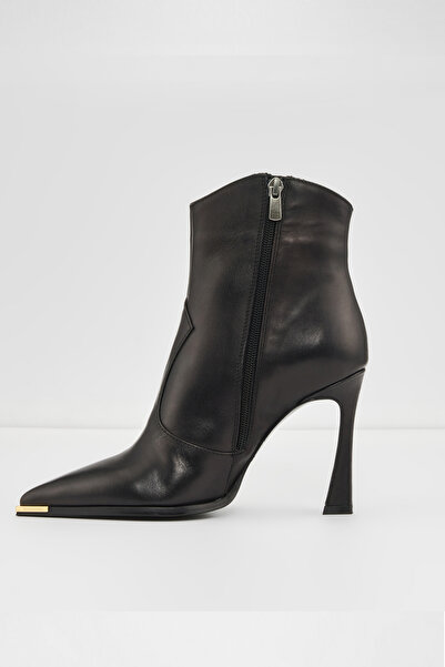 Aldo Fıneassa-tr-hakiki Deri Yüksek Topuklu Siyah Kadın Bot