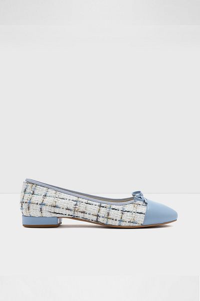 Aldo LUCILLE-TR - Balerini de damă albastru din piele naturală