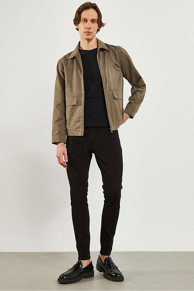 VENA Ανδρικό παντελόνι Teos Black Skinny Jean