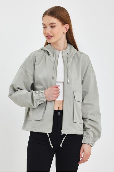 VENA Women's Meggy Island Tea Hooded Windbreaker Jacket
