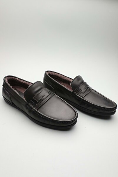 Gondol Чоловічі класичні мокасини з натуральної шкіри, чорні, 42 Ttx.60199