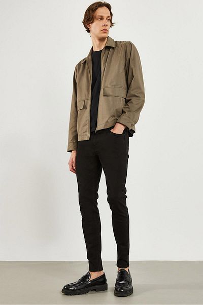 VENA Ανδρικό παντελόνι Teos Black Skinny Jean