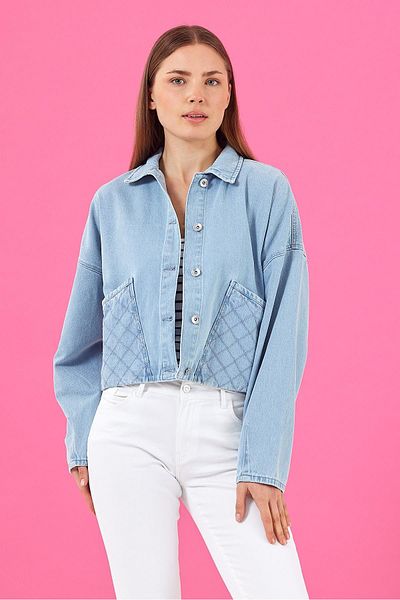 VENA Jachetă de jeans pentru femei Lorena Sky Blue