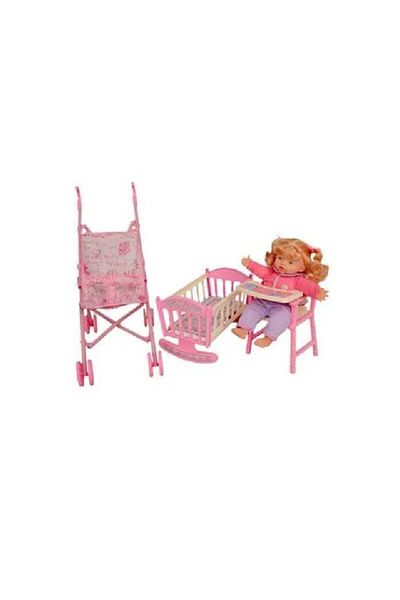 BabyCara Durable Sturdy And Foldable Easy To Carry Sweet Baby Set For Kids