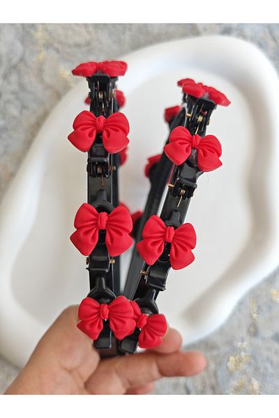 EliraToka Fashion Braided Detailed Crown Hair Clip with Collet Latch