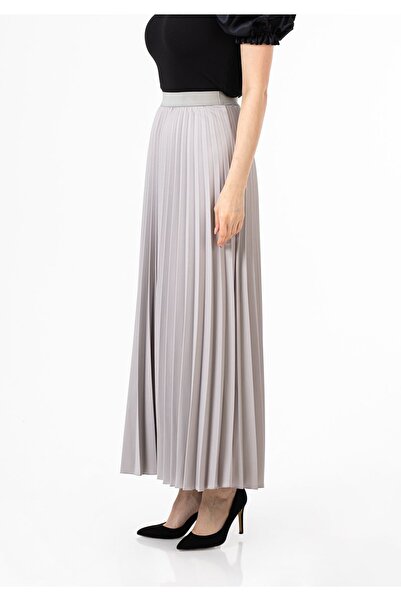 G-Line Fusta antracit Maxi cu talie elastică