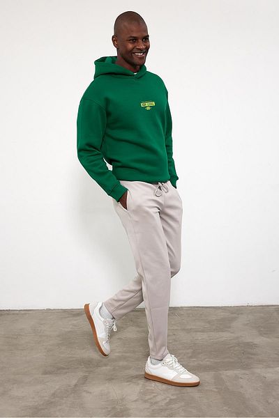VENA Jack Slim Fit βαμβακερό αθλητικό παντελόνι - Ice Grey