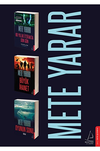 Destek Yayınları Mete Yarar Seti (3 KİTAP TAKIM) /mete Yarar /