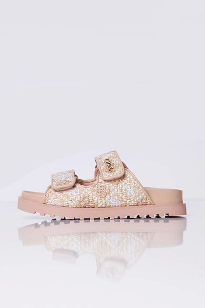 Guess Fadelızz Women's Cream Slippers Fljfzzfab19-Cream