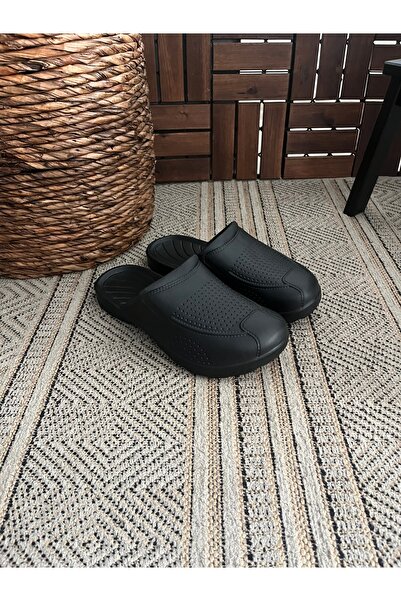 Behtah Kundura Önü Kapalı Kaymaz Esnek Yumuşak Balkon Banyo Bahçe Tuvalet Terliği Bedelli Askerlik